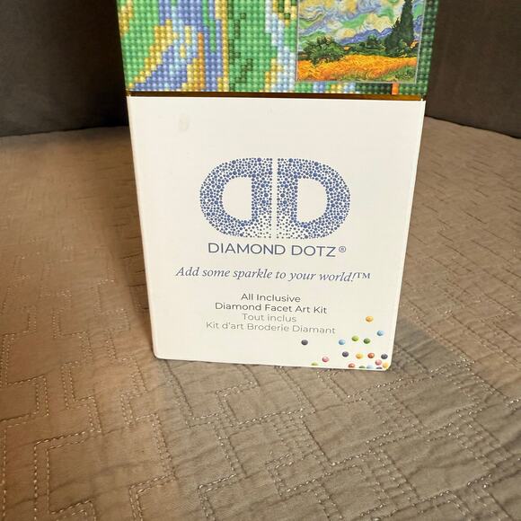 NEW Diamond Dotz Facet Art Kit Wheat Fields Van Gogh DD9.024 20"x15.4" - Picture 8 of 8
